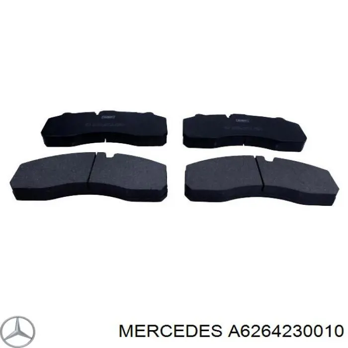 A6264230010 Mercedes колодки тормозные передние дисковые