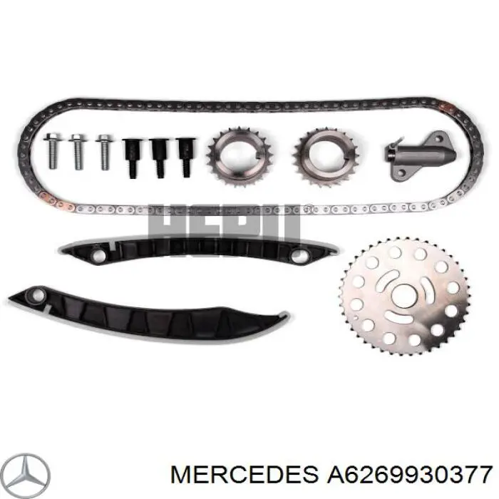 Ремкомплект ГРМ Mercedes A6269930377 цена, от 37.04 USD