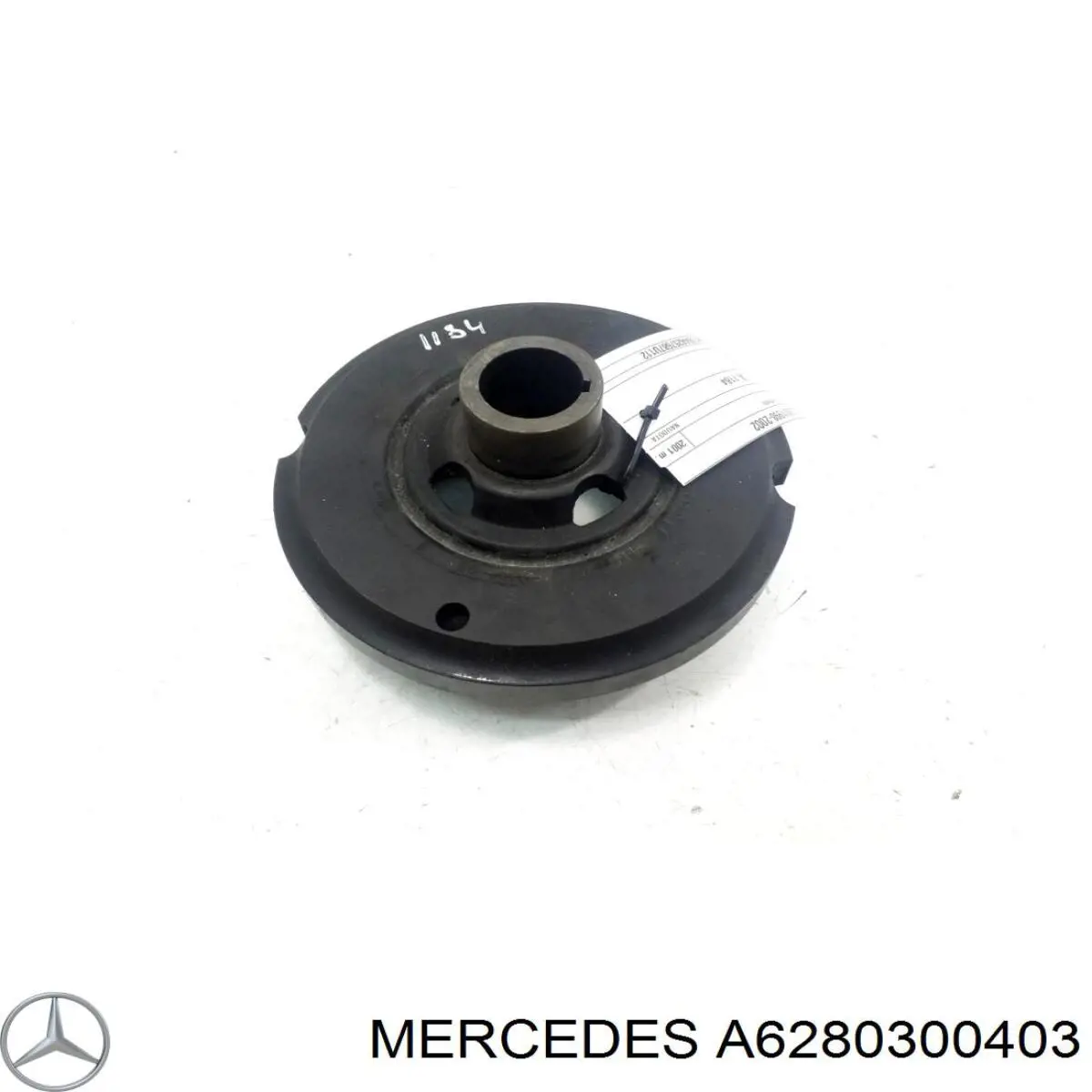 Шкив коленвала (демпфер) Mercedes A6280300403 цена, от 30.41 USD