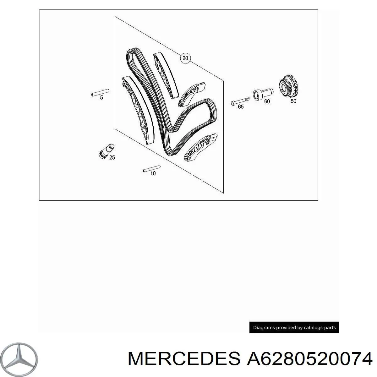 A6280520074 Mercedes 