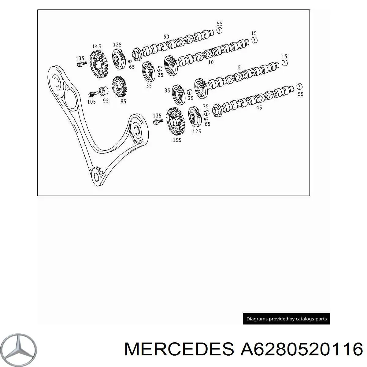  A6280520116 Mercedes