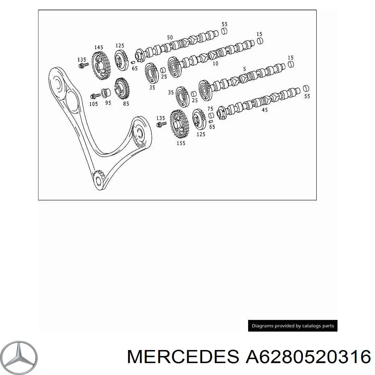  A6280520316 Mercedes