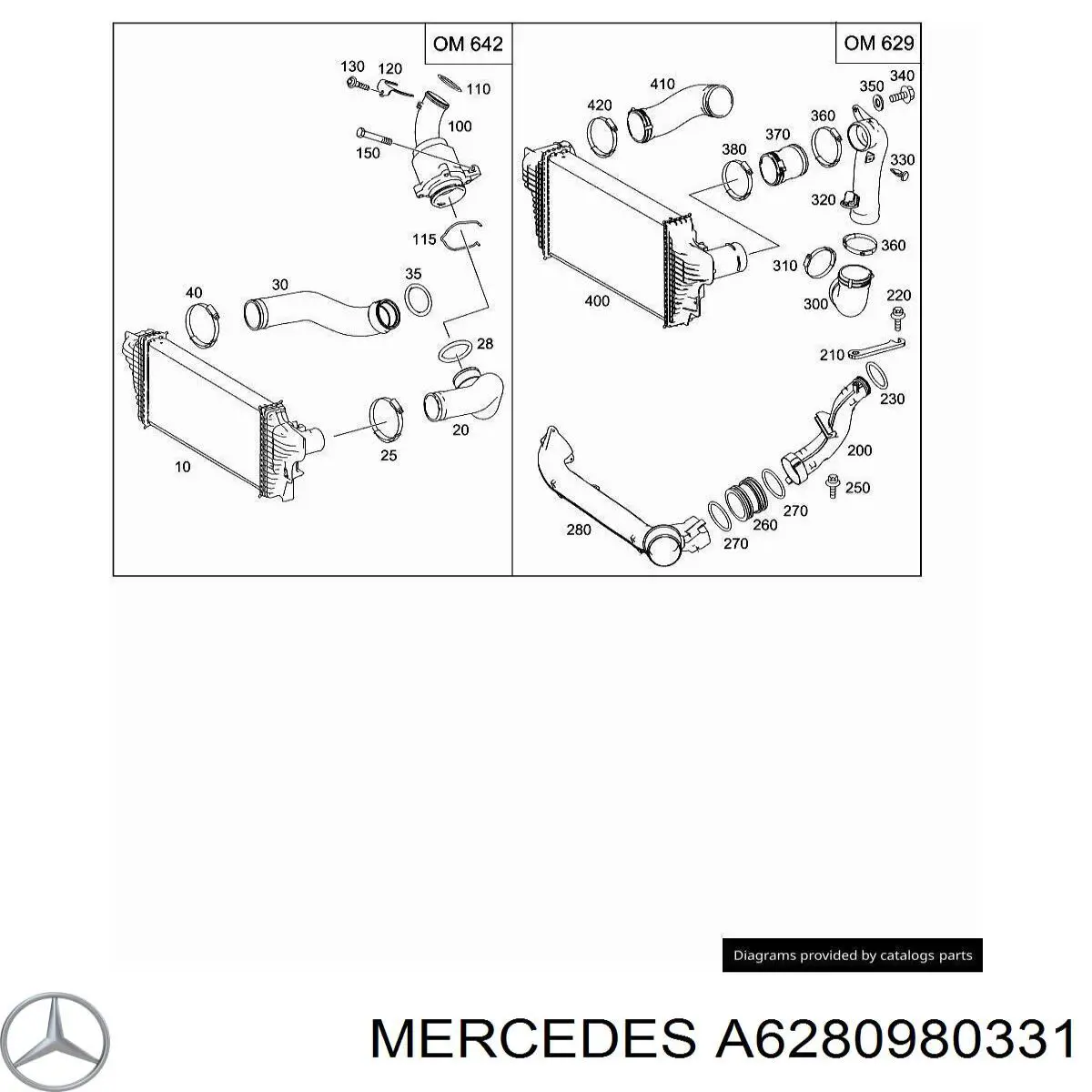 A6280980331 Mercedes 