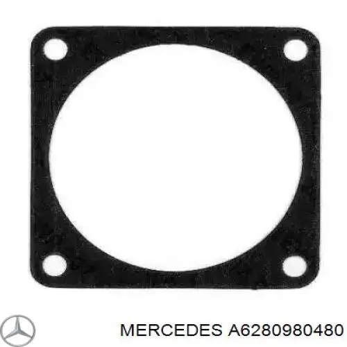 Прокладка впускного коллектора верхняя Mercedes A6280980480