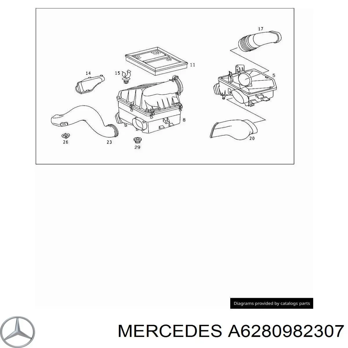 6280982307 Mercedes 