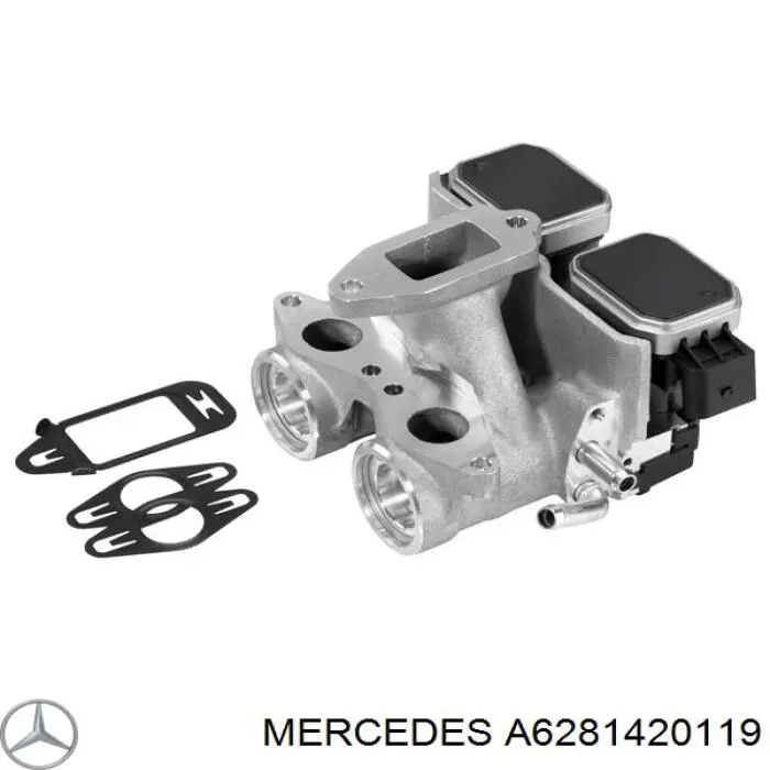 A6281420119 Mercedes клапан егр