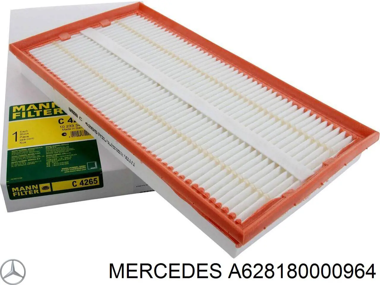 Купить A628180000964 Mercedes Фильтр центробежный очистки масла