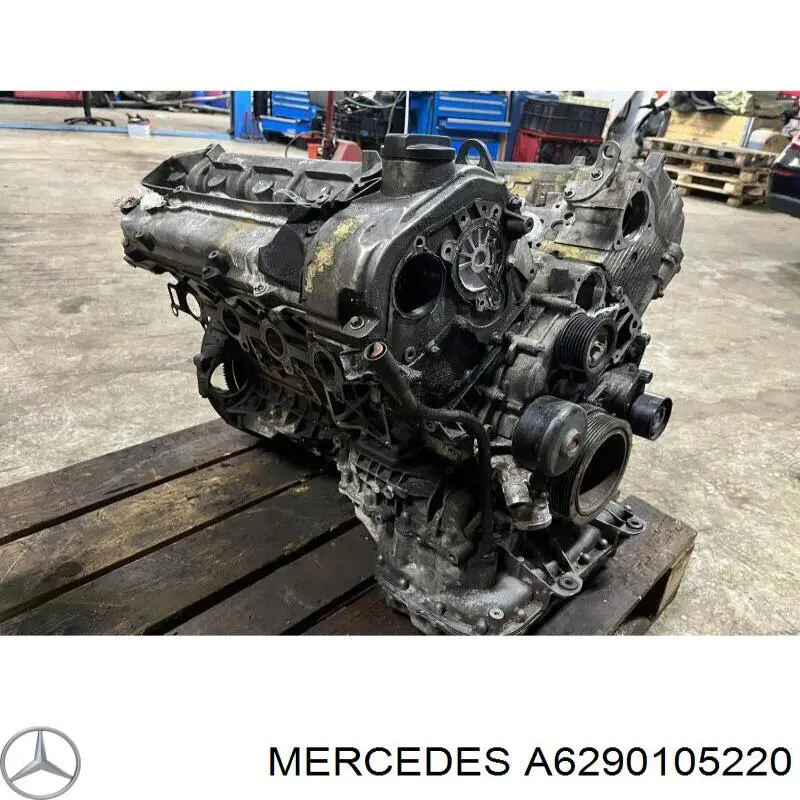 Головка блока цилиндров A6290105220 Mercedes