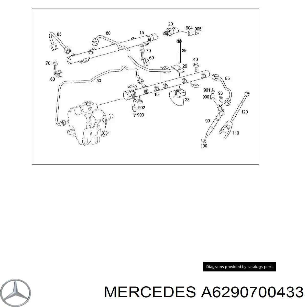 A6290700433 Mercedes 