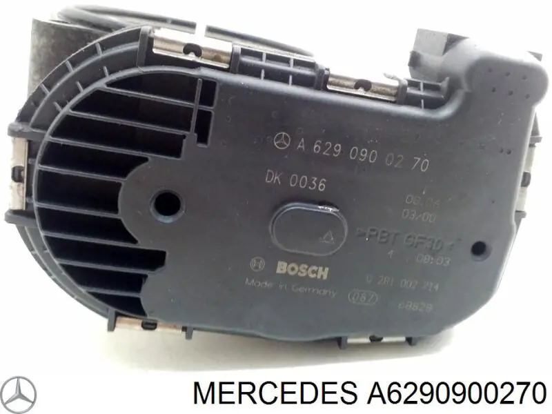 Дроссельная заслонка в сборе Mercedes A6290900270 цена, от 11.47 USD