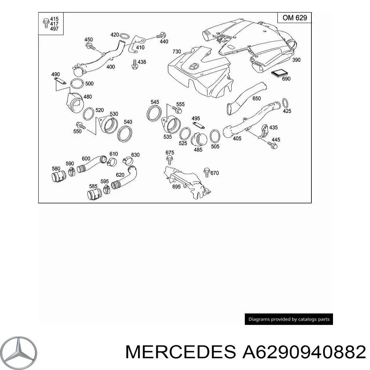 A6290940882 Mercedes 