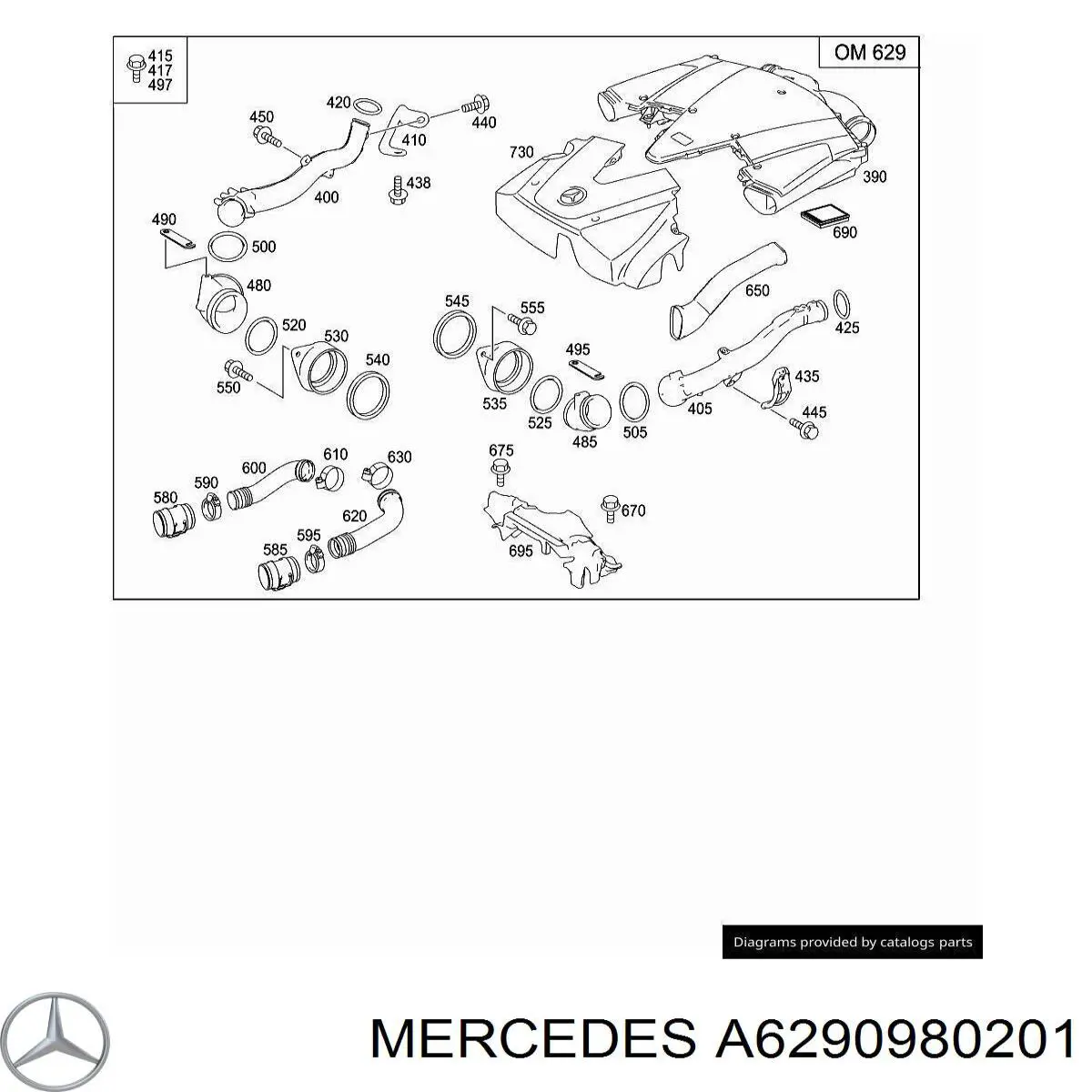  A6290980201 Mercedes