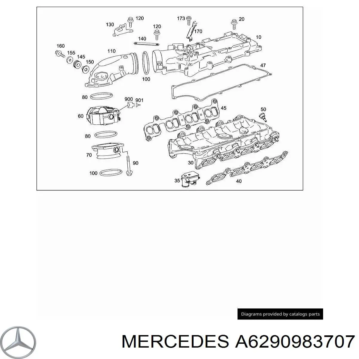 A6290983707 Mercedes 