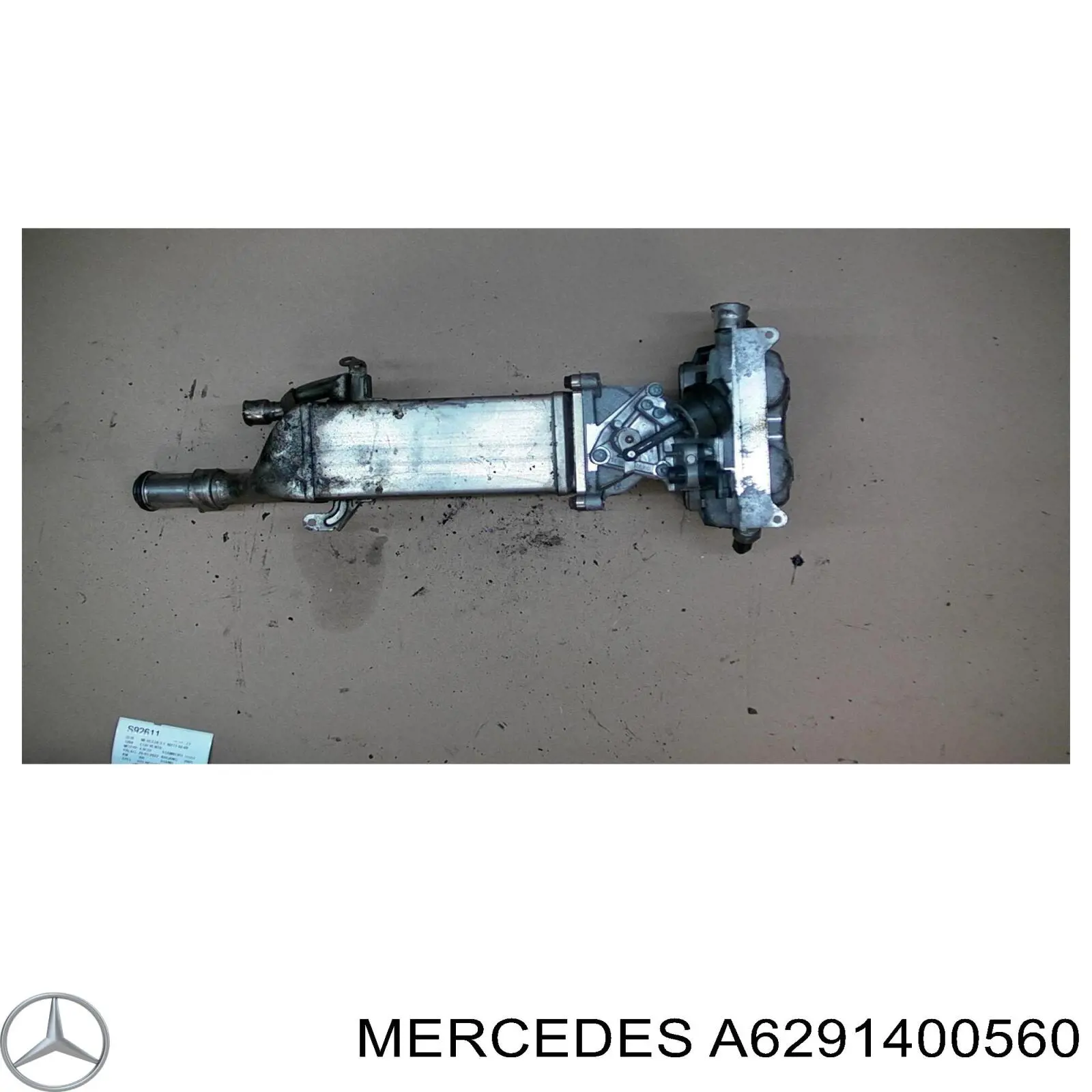 Купить A6291400560 Mercedes Клапан EGR системы рециркуляции отработавших газов