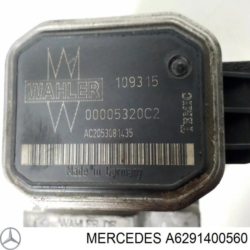 Приборы управления системы рециркуляции Mercedes A6291400560 цена, от 101.35 USD