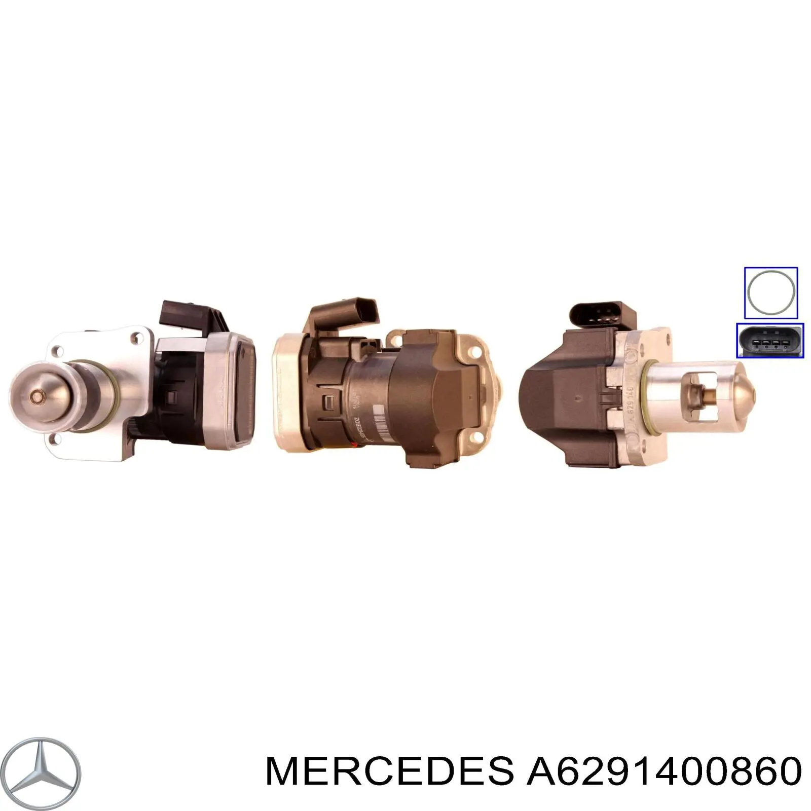 Купить A6291401560 Mercedes Клапан EGR системы рециркуляции отработавших газов