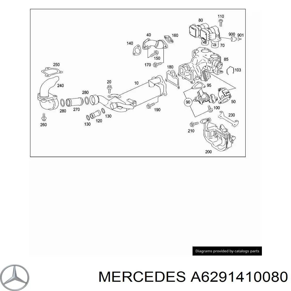 A6291410080 Mercedes 