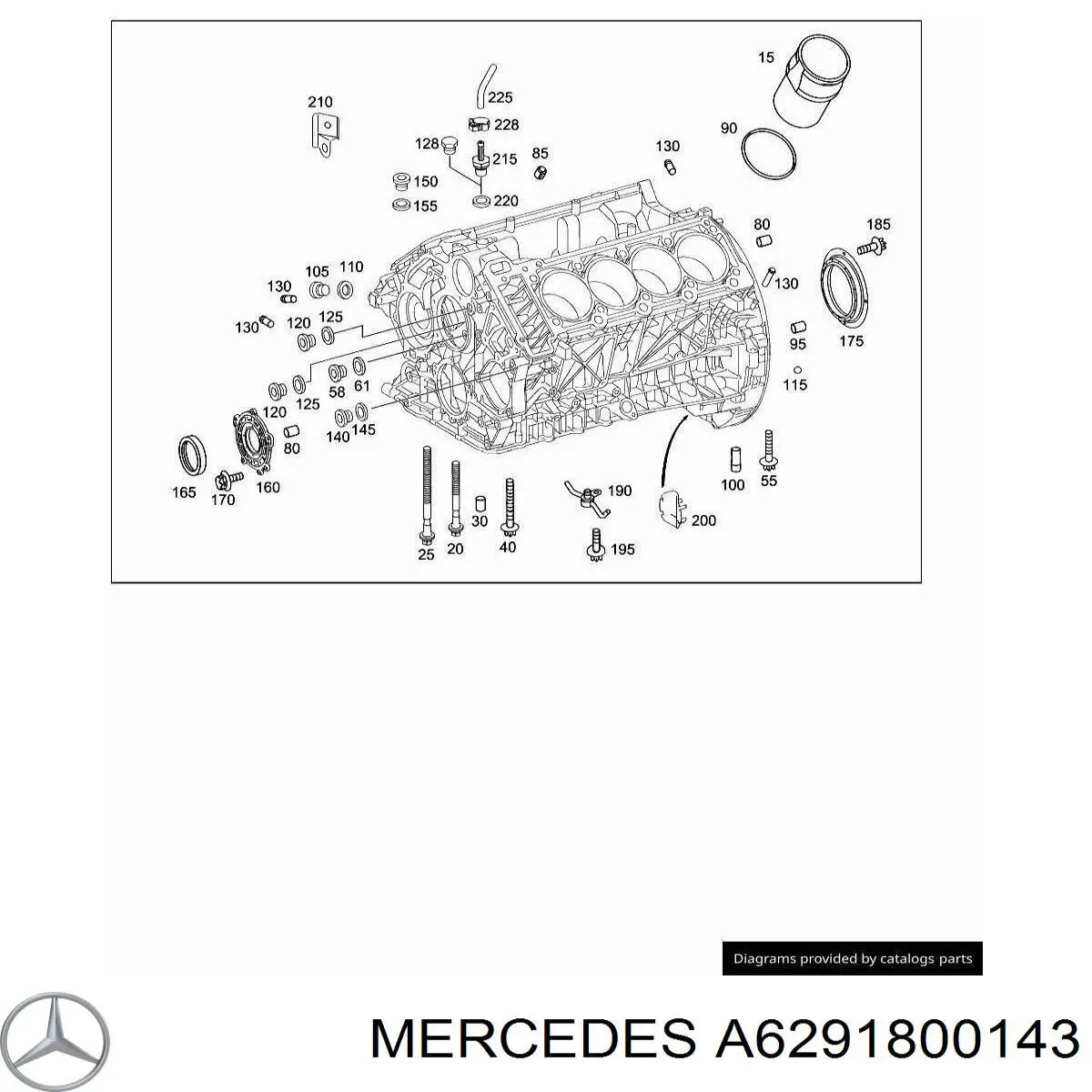 A6291800143 Mercedes 