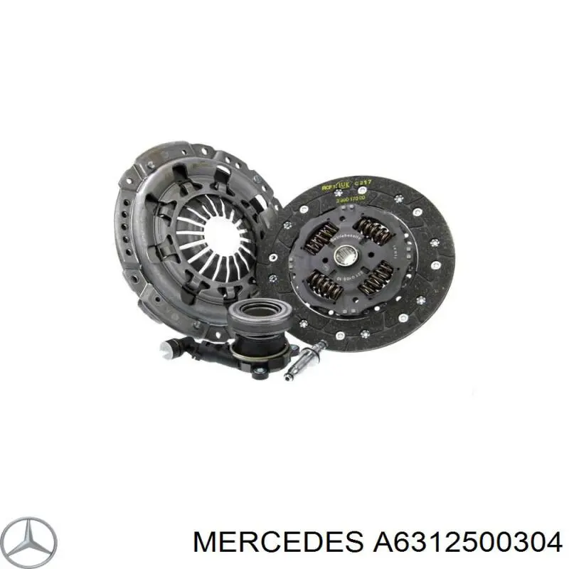 Купить A6312500304 Mercedes Корзина сцепления