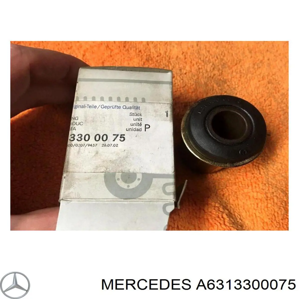 Купить A6313300075 Mercedes Сайлентблок нижний передней подвески