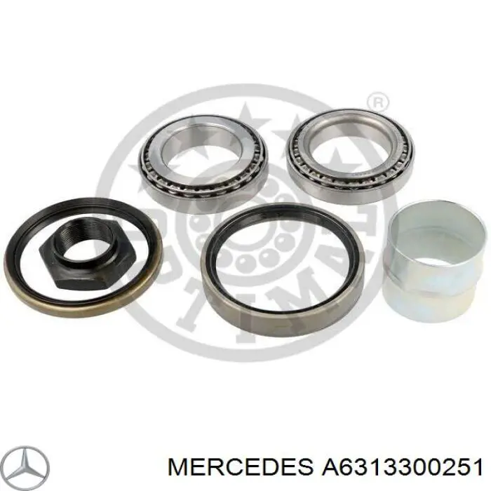 Купить A6313300251 Mercedes Подшипник передней ступицы