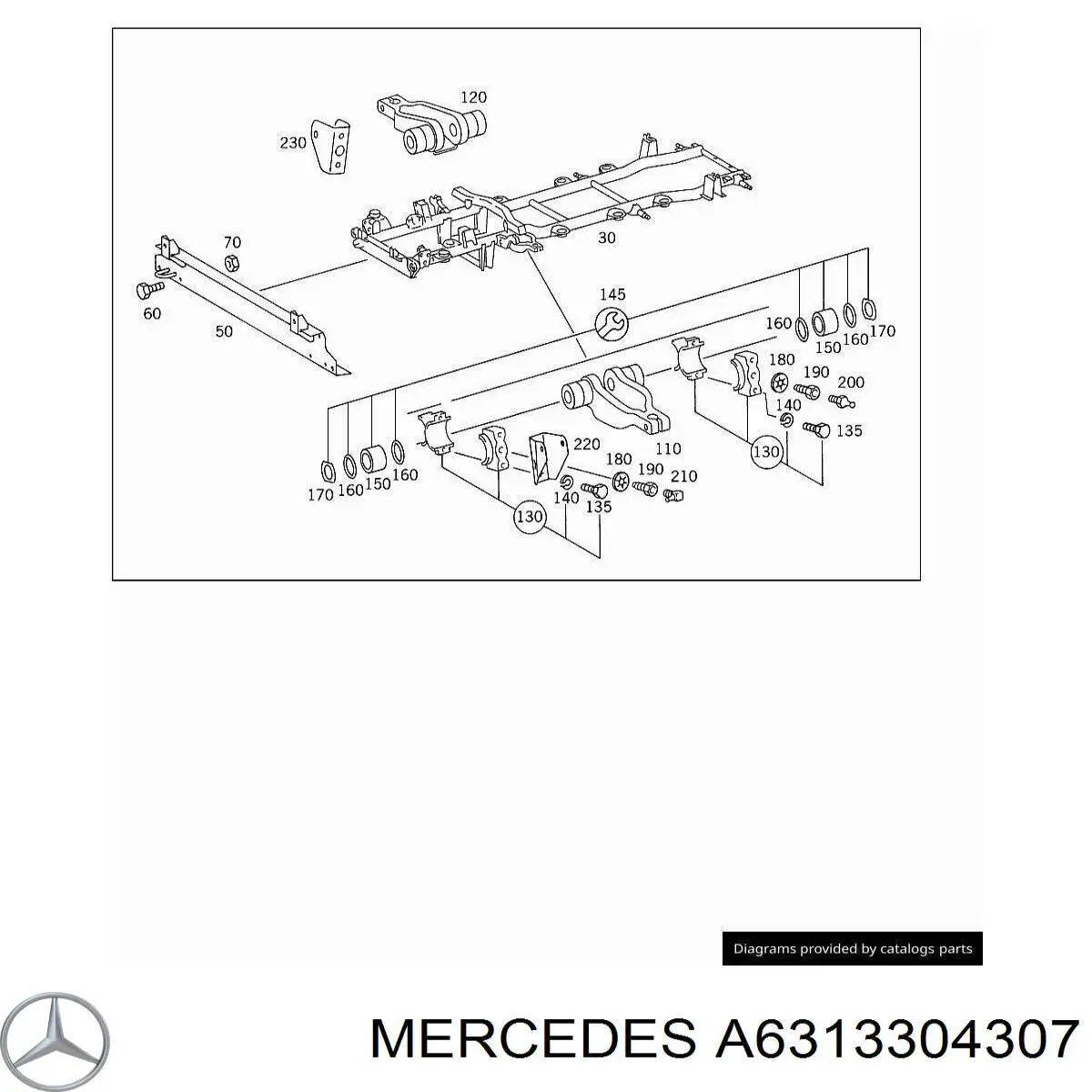  6313304307 Mercedes