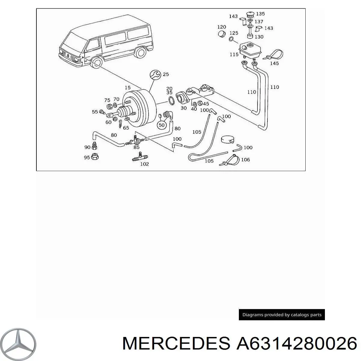 A6314280026 Mercedes 