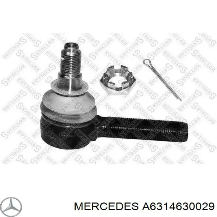 Наконечник продольной рулевой тяги передний A6314630029 Mercedes