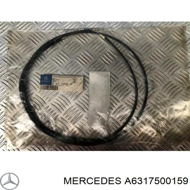 A6317500159 Mercedes трос открывания капота