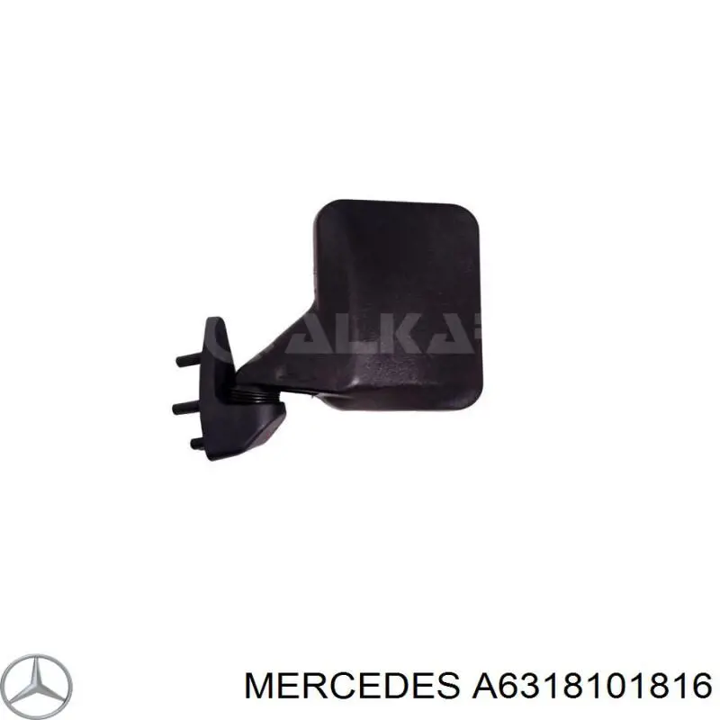 Зеркало заднего вида, левое Mercedes 6318101816 цена, от 57.02 USD