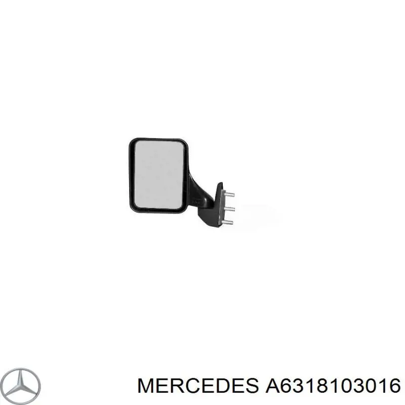 A6318103016 Mercedes зеркало заднего вида левое