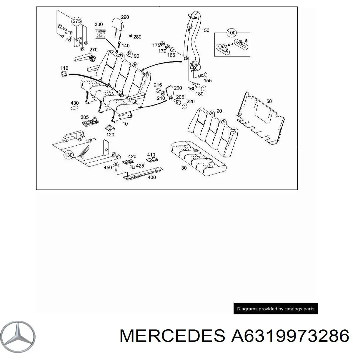 6318680030 Mercedes 