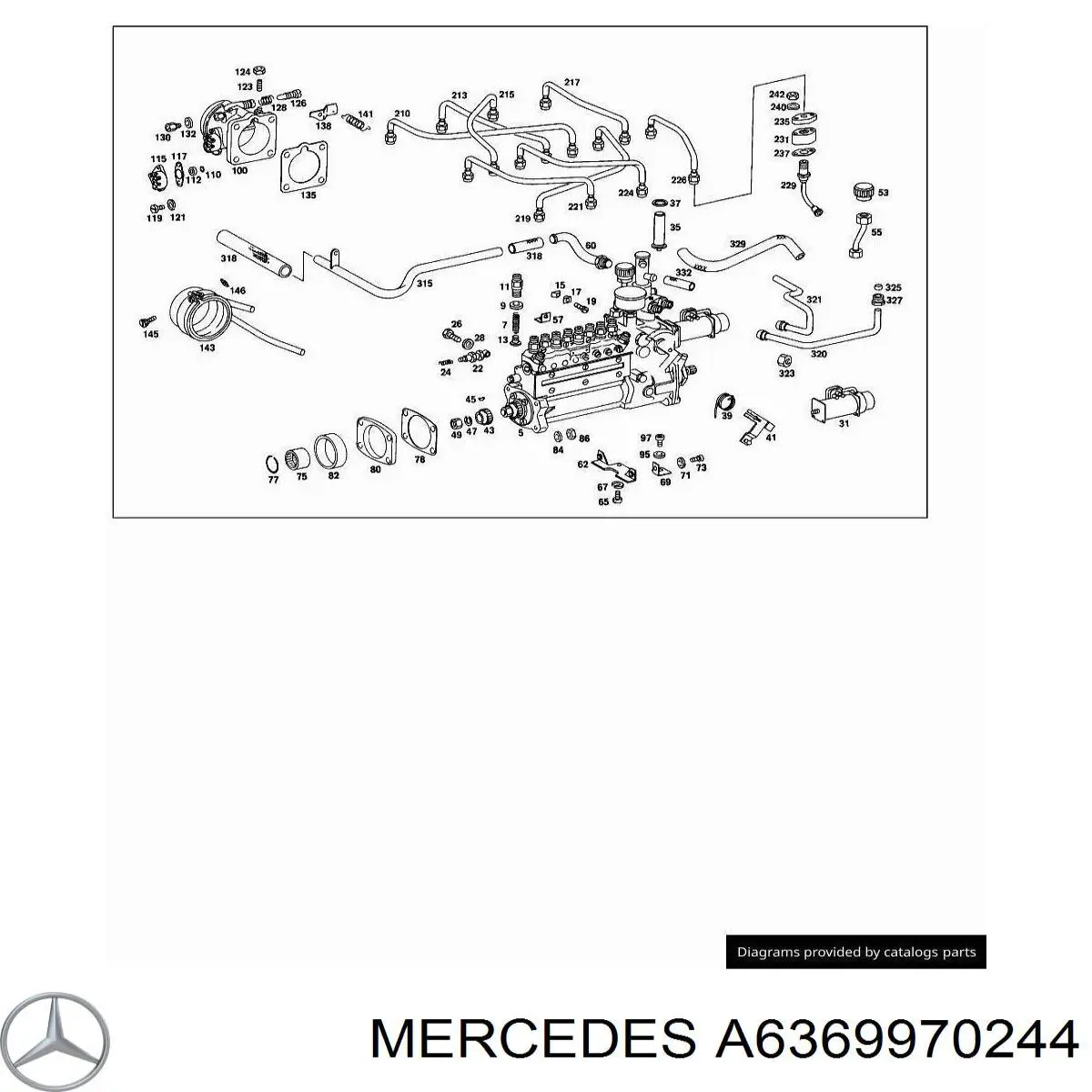  Mercedes A6369970244 цена, от 4.17 USD