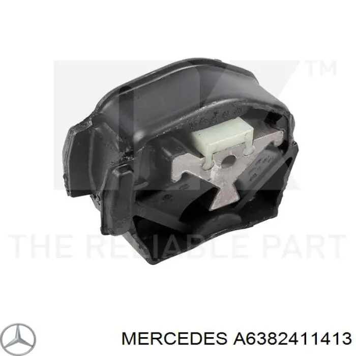 Задняя опора двигателя Mercedes A6382411413 цена, от 23.98 USD