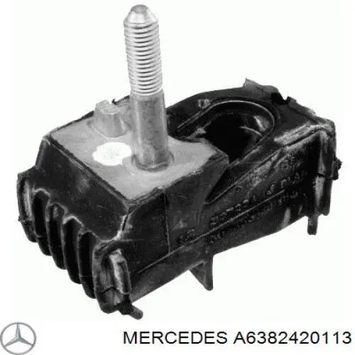 Подушка трансмиссии (опора коробки передач) MERCEDES A6382420113