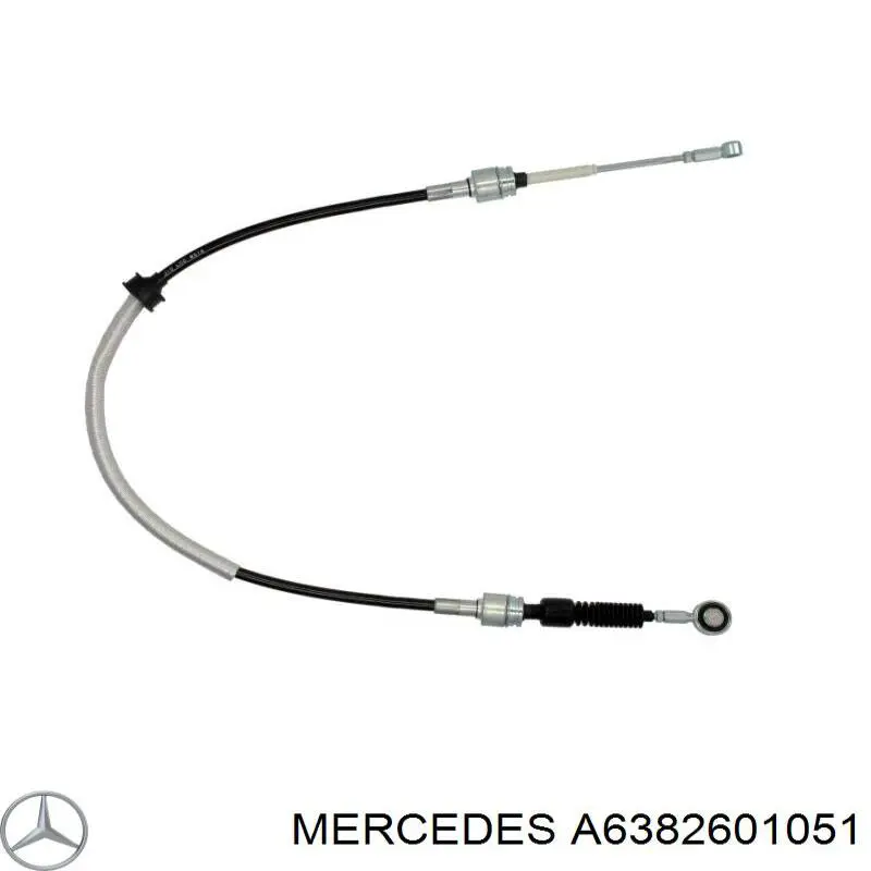 Купить A6382601051 Mercedes Трос переключения передач