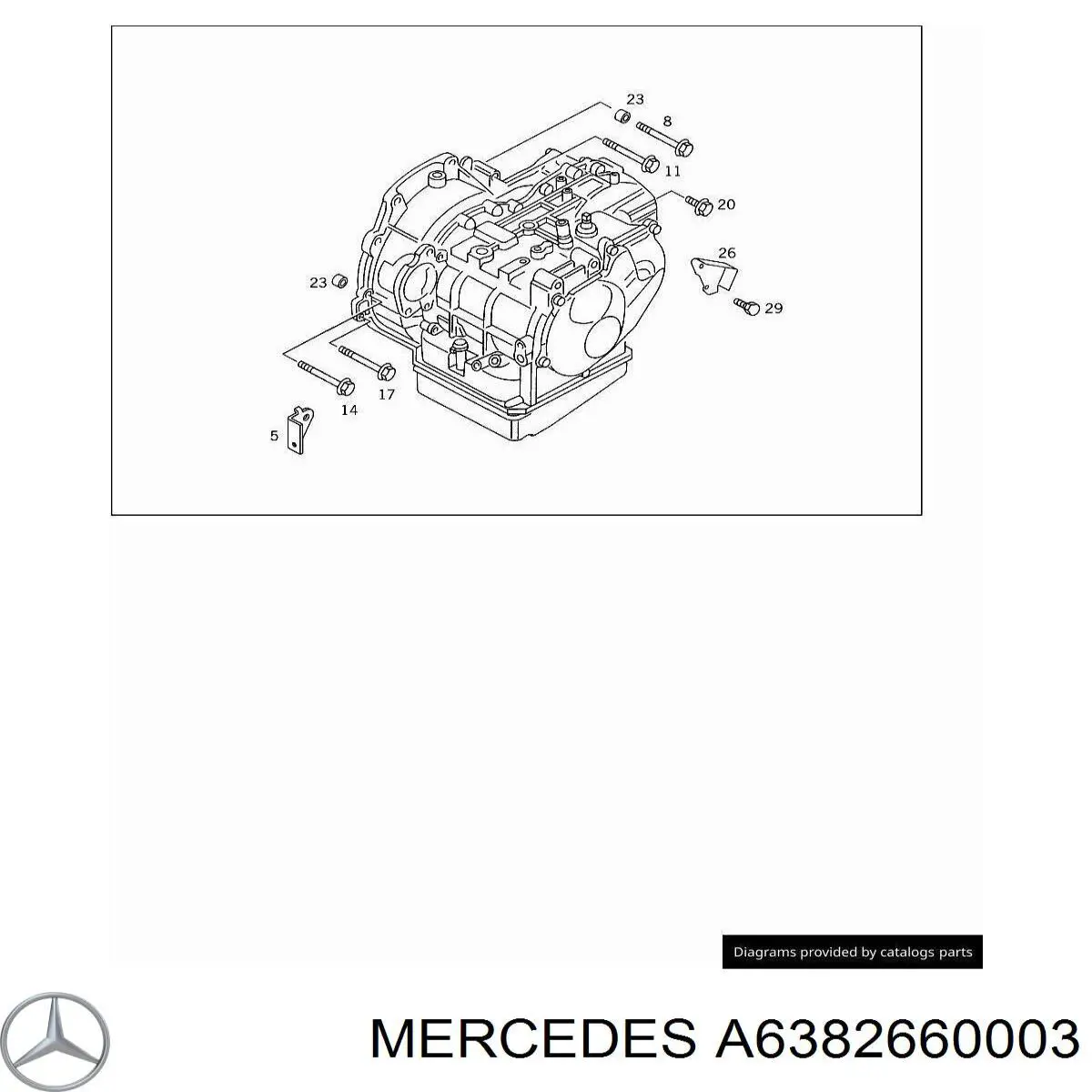 A6382660003 Mercedes 