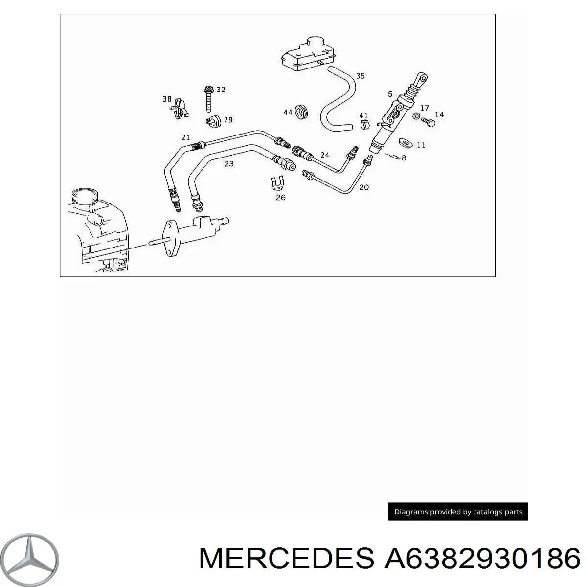  Mercedes A6382930186 цена, от 5.07 USD