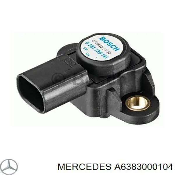 Педаль газа (акселератора) Mercedes A6383000104 цена, от 24.03 USD