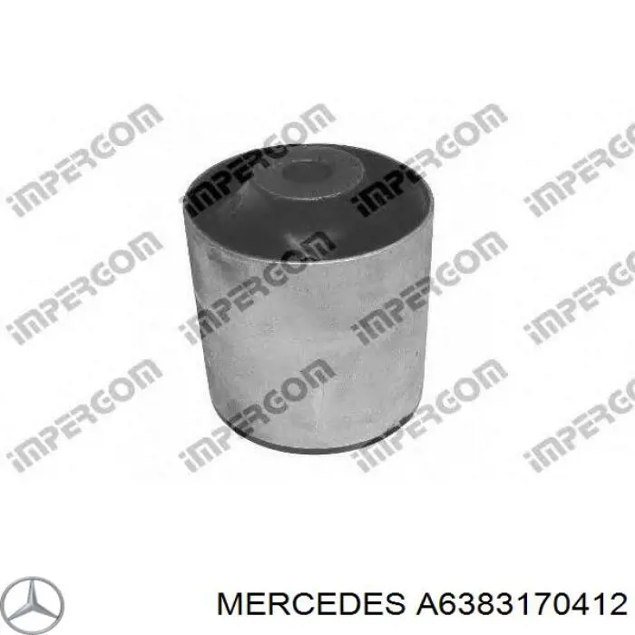 A6383170412 Mercedes сайлентблок задней балки (подрамника)