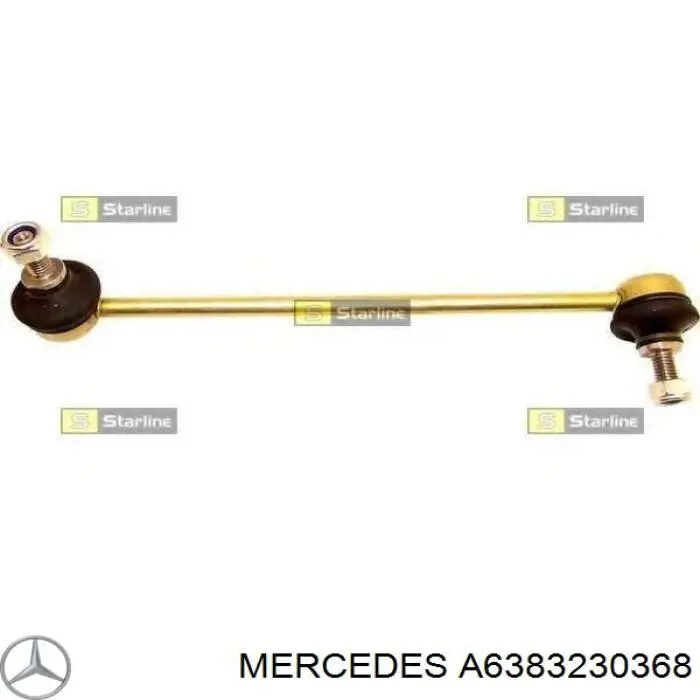 A6383230368 Mercedes Тяжка стабилизатора, переднего, правая