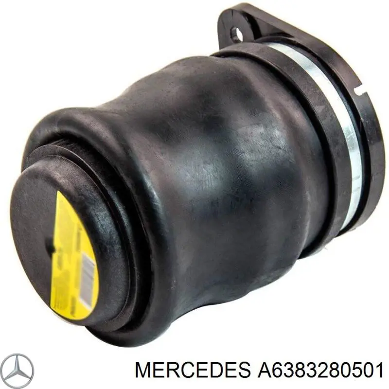 Пневмоподушка/пневморессора моста заднего Mercedes A6383280501 цена, от 89.15 USD