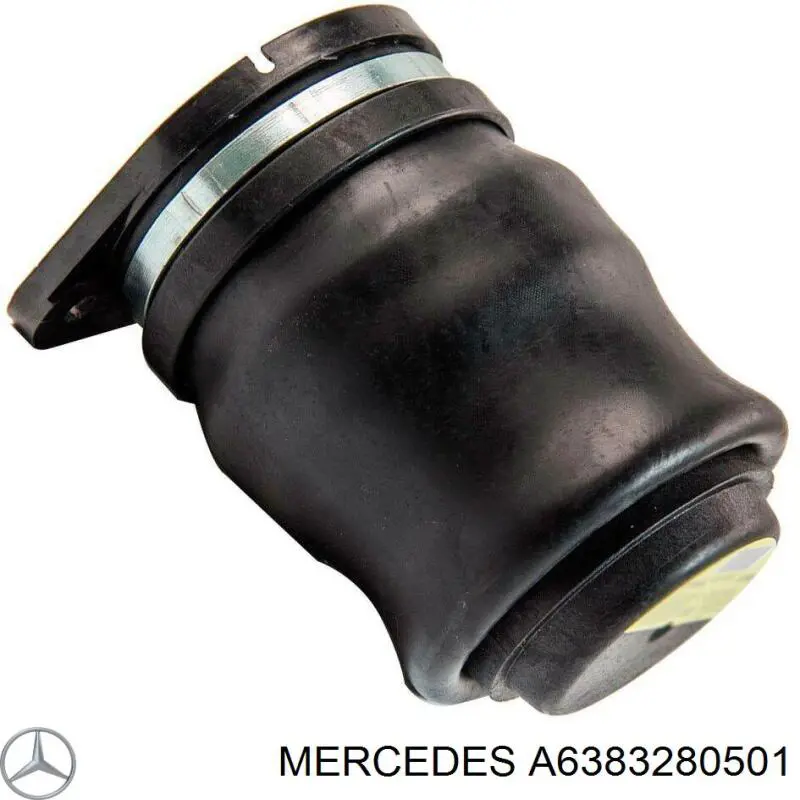 Купить A6383280501 Mercedes Пневмоподушка (пневморессора) моста заднего