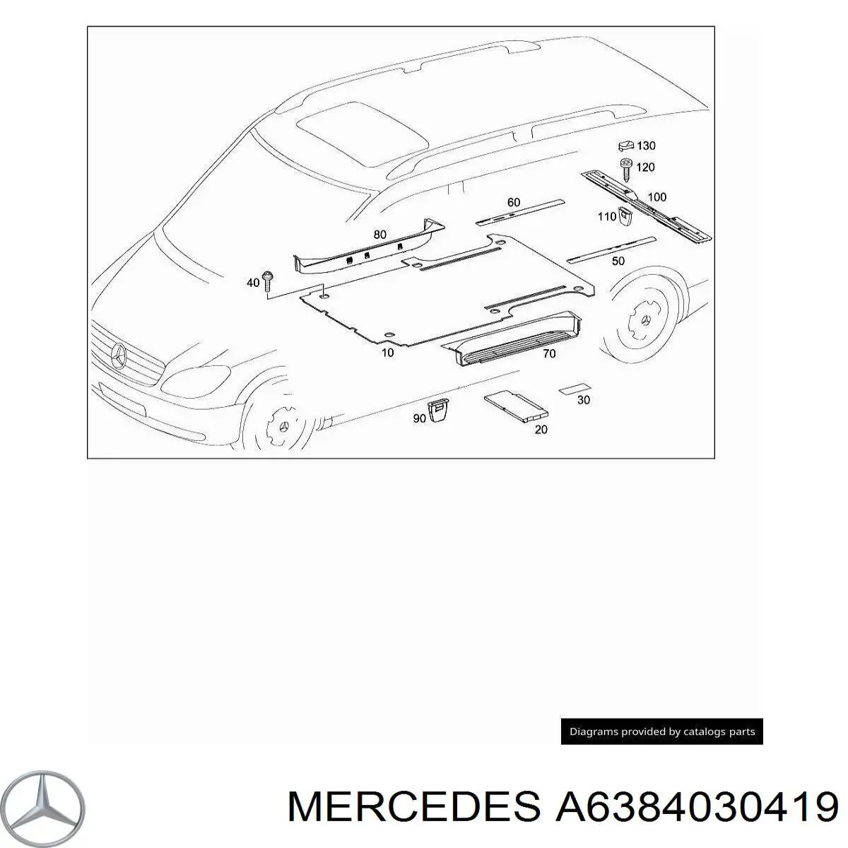  Mercedes A6384030119 цена, от 9.90 USD