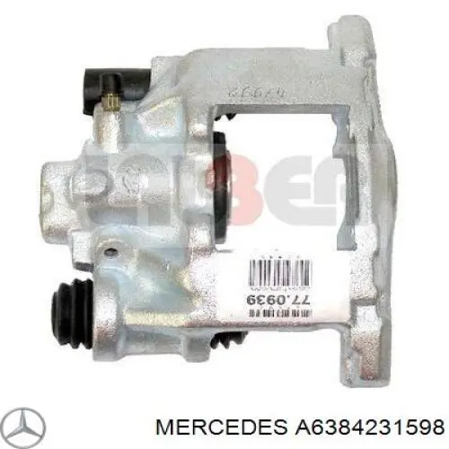 Задний правый суппорт Mercedes A6384231598