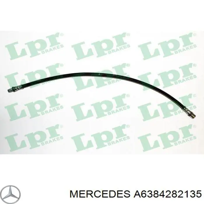 Купить A6384282135 Mercedes Задний тормозной шланг