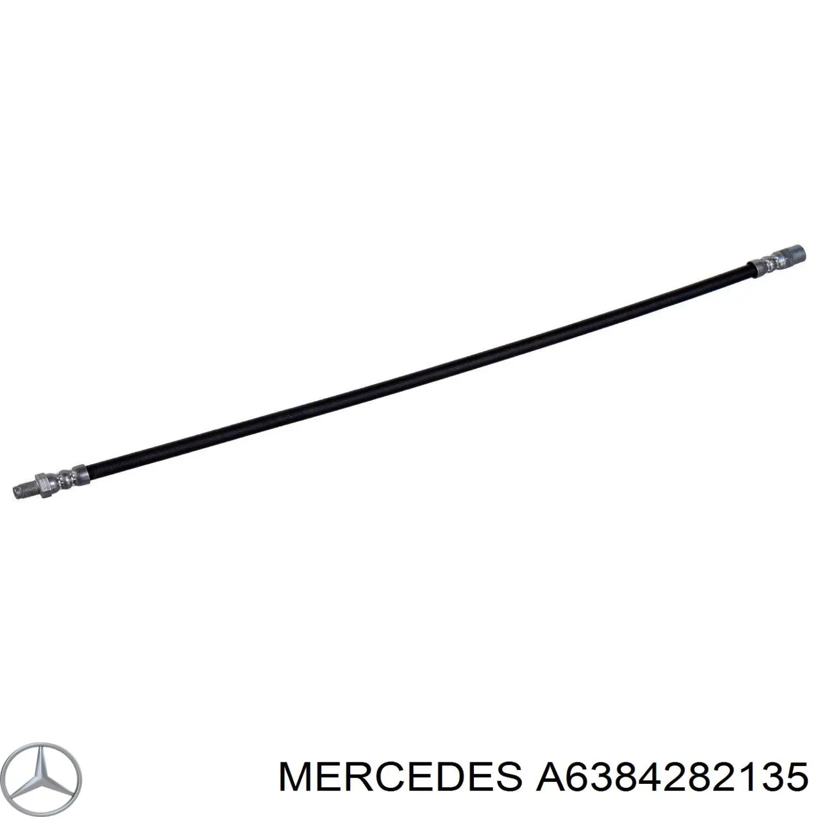 Задний тормозной шланг A6384282135 Mercedes