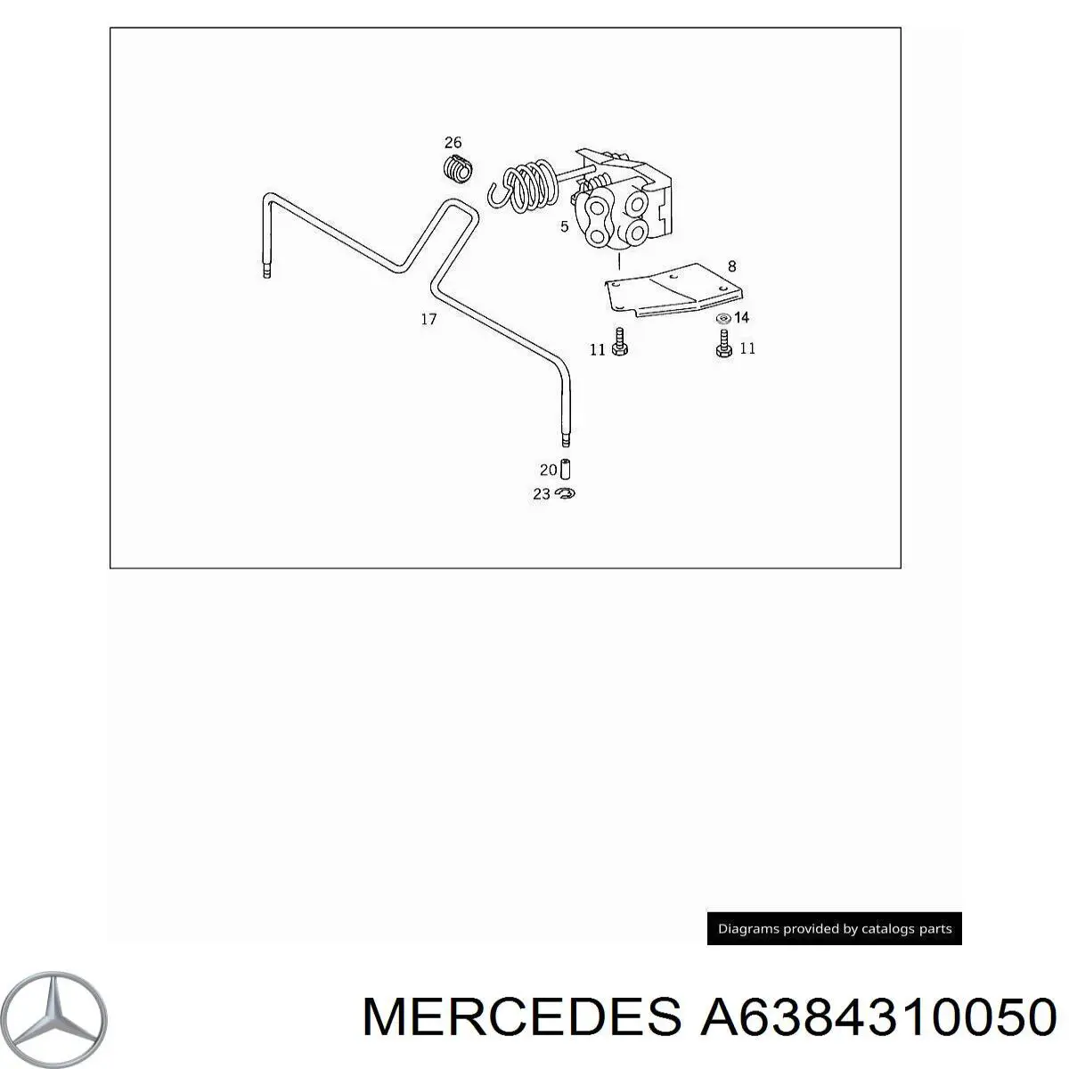 A6384310050 Mercedes 