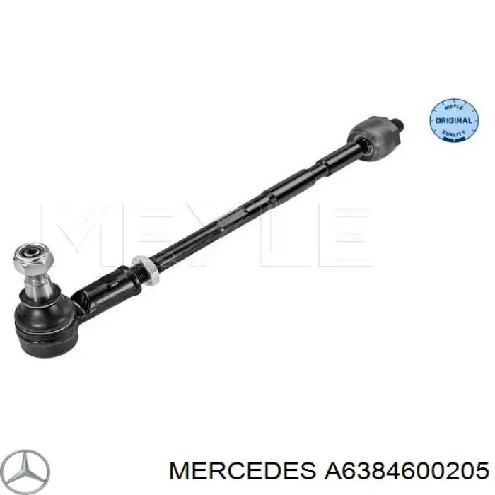 Тяга рулевая в сборе A6384600205 Mercedes