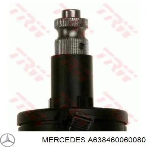 A638460060080 Mercedes cremalheira da direção